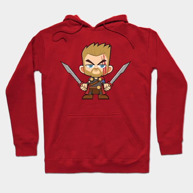 Thor Chibi Hoodie by Popon85